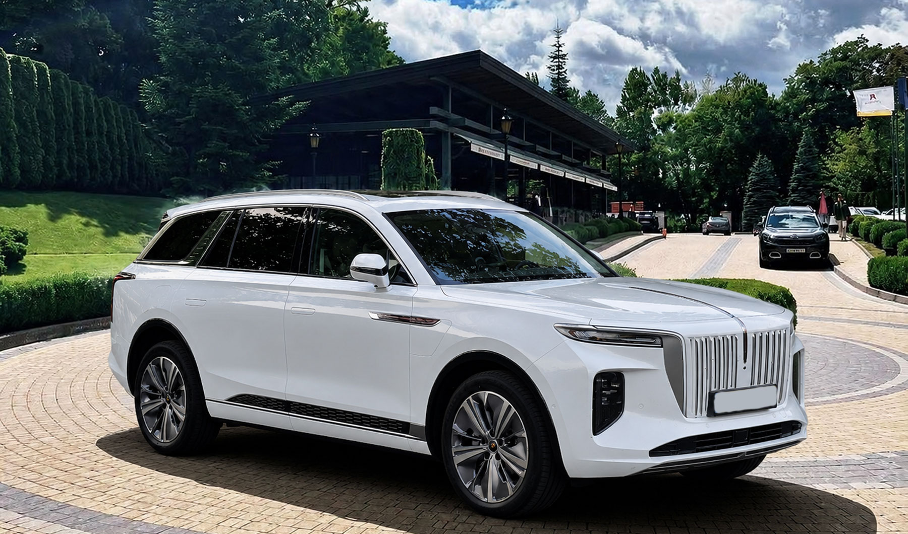 Весільний трансфер для молодят на HONGQI. Весільний кортеж у Львові