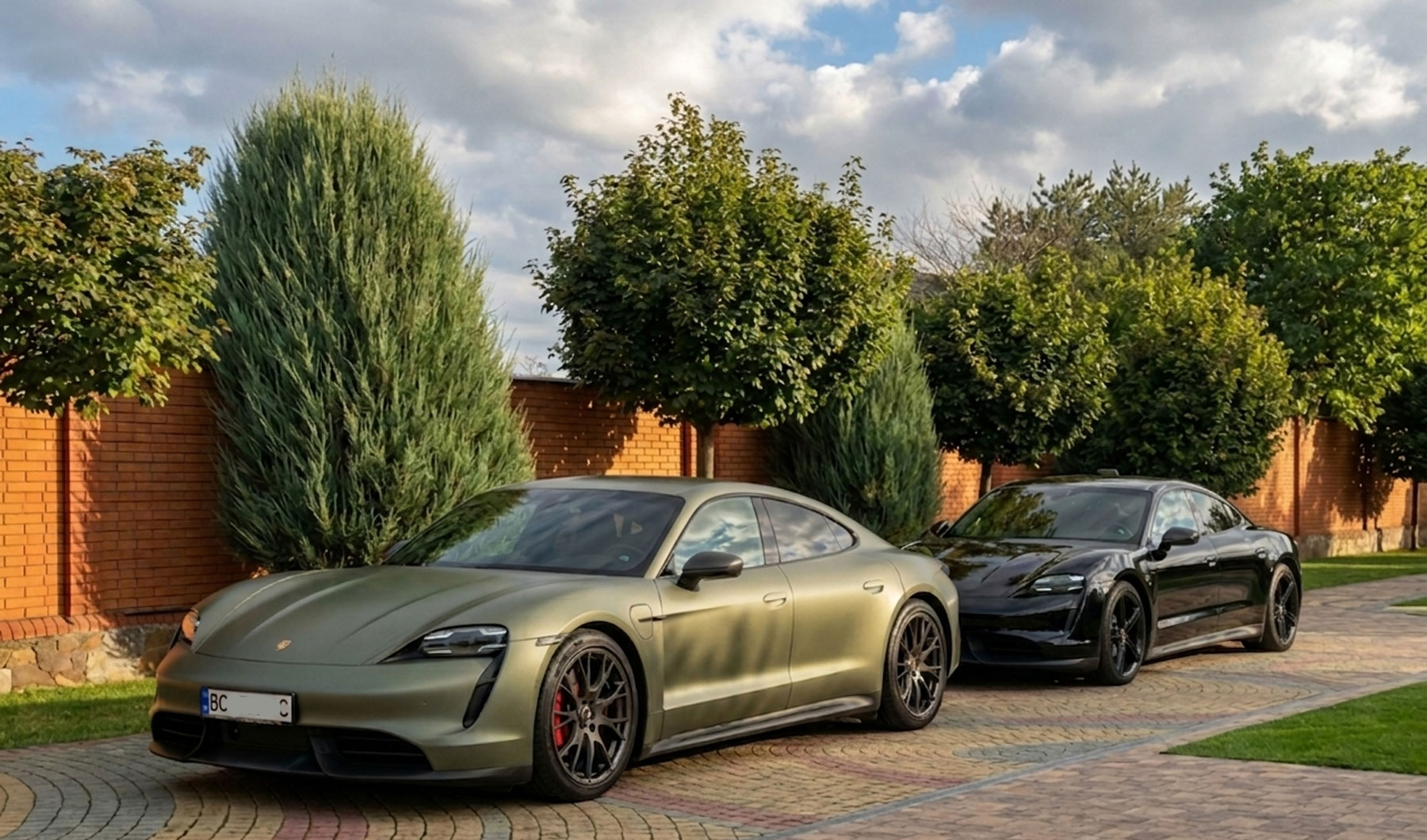 Прокат у Львові на весілля авто Porsche Taycan