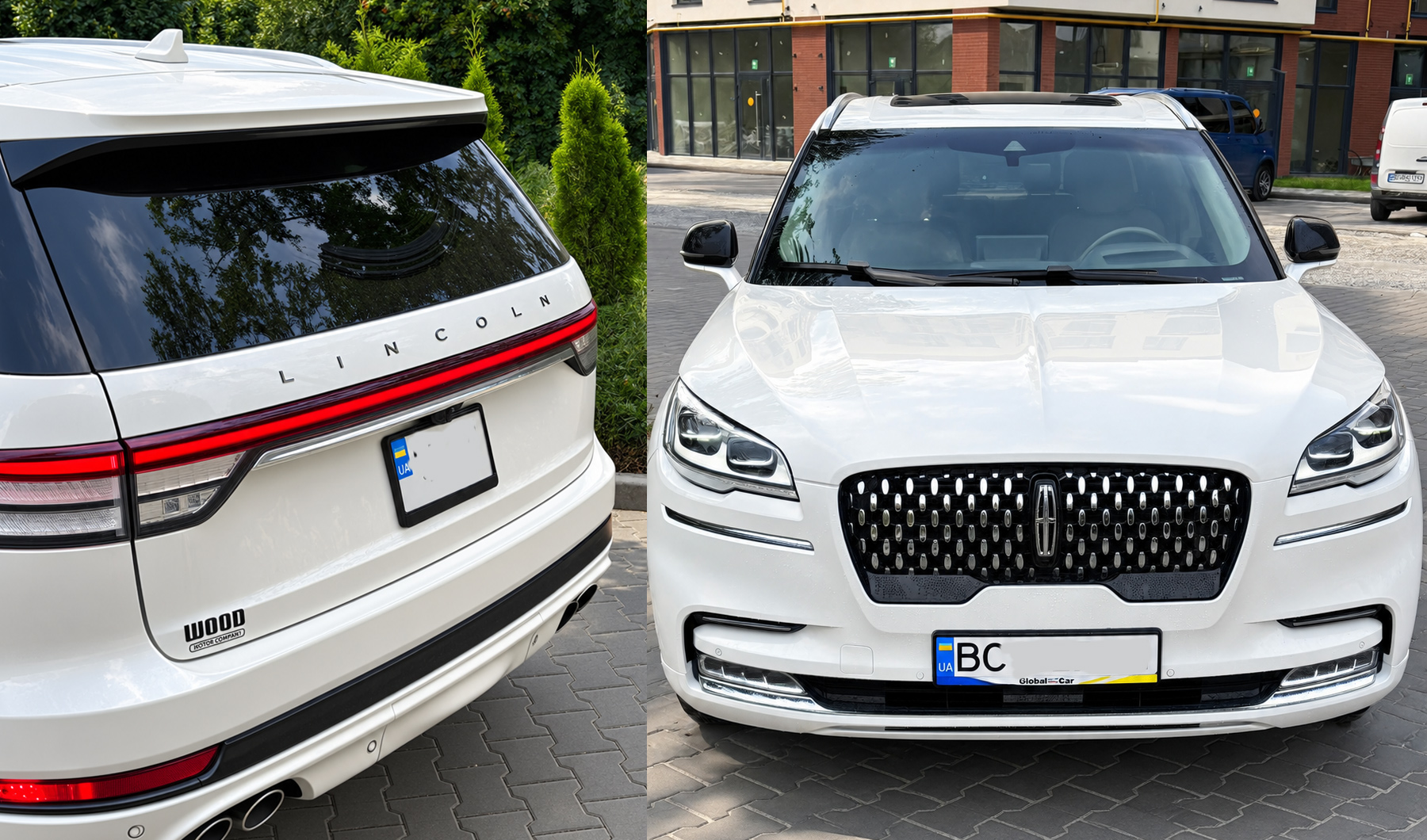 Весільний кортеж з авто бізнес класу Lincoln