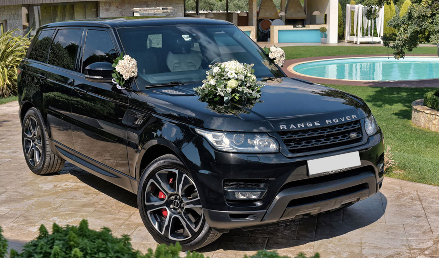 Весільний кортеж з авто бізнес класу Range Rover Sport